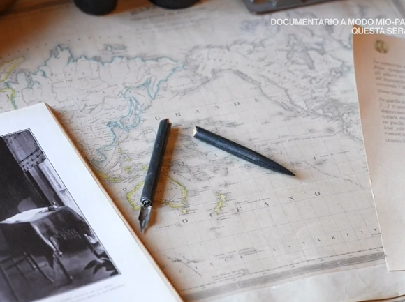 Programma &ldquo;La Biblioteca dei Sentimenti&rdquo; di Rai 3 &ndash; Servizio dedicato a Emilio Salgari