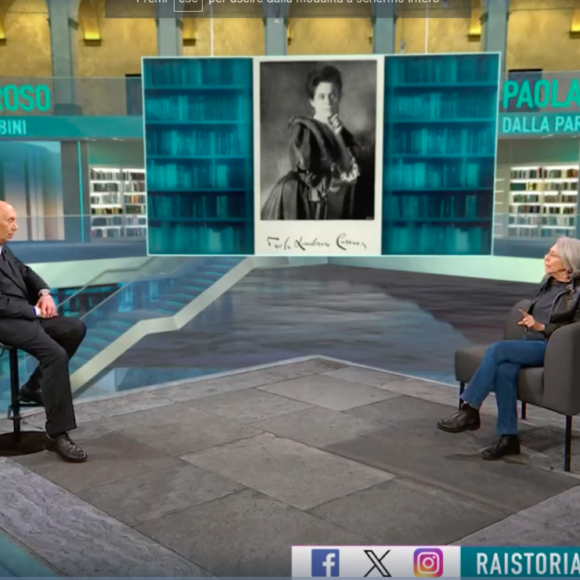 Programma &ldquo;Passato e Presente&rdquo; di Rai 3 &ndash; puntata dedicata a Paola Lombroso