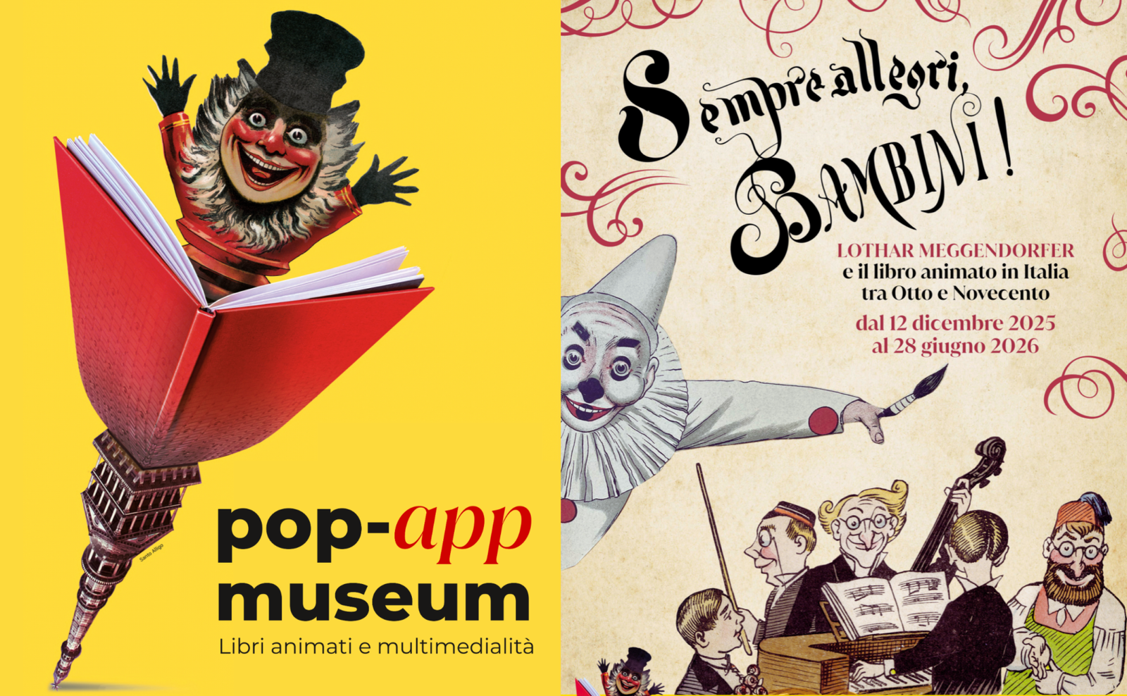 Inaugurazione Pop-App Museum e mostra &ldquo;Sempre allegri, Bambini!&rdquo;