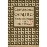 Catalogo di strumenti ed apparecchi di fisica e di chimica